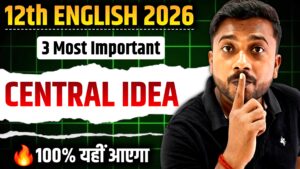 Class 12 English Poems Central Idea in Hindi